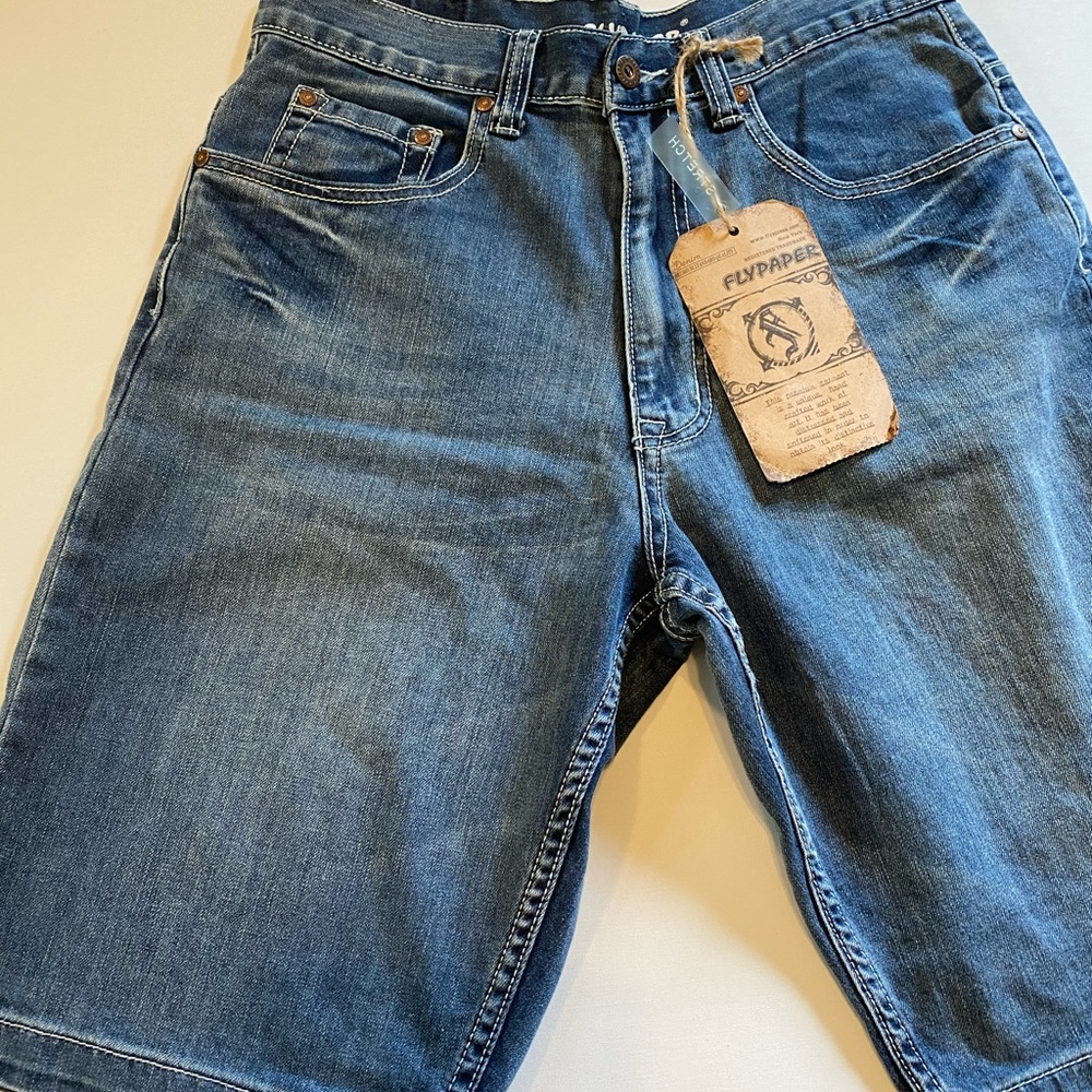DENIM SHORTS - Picture 3 of 5